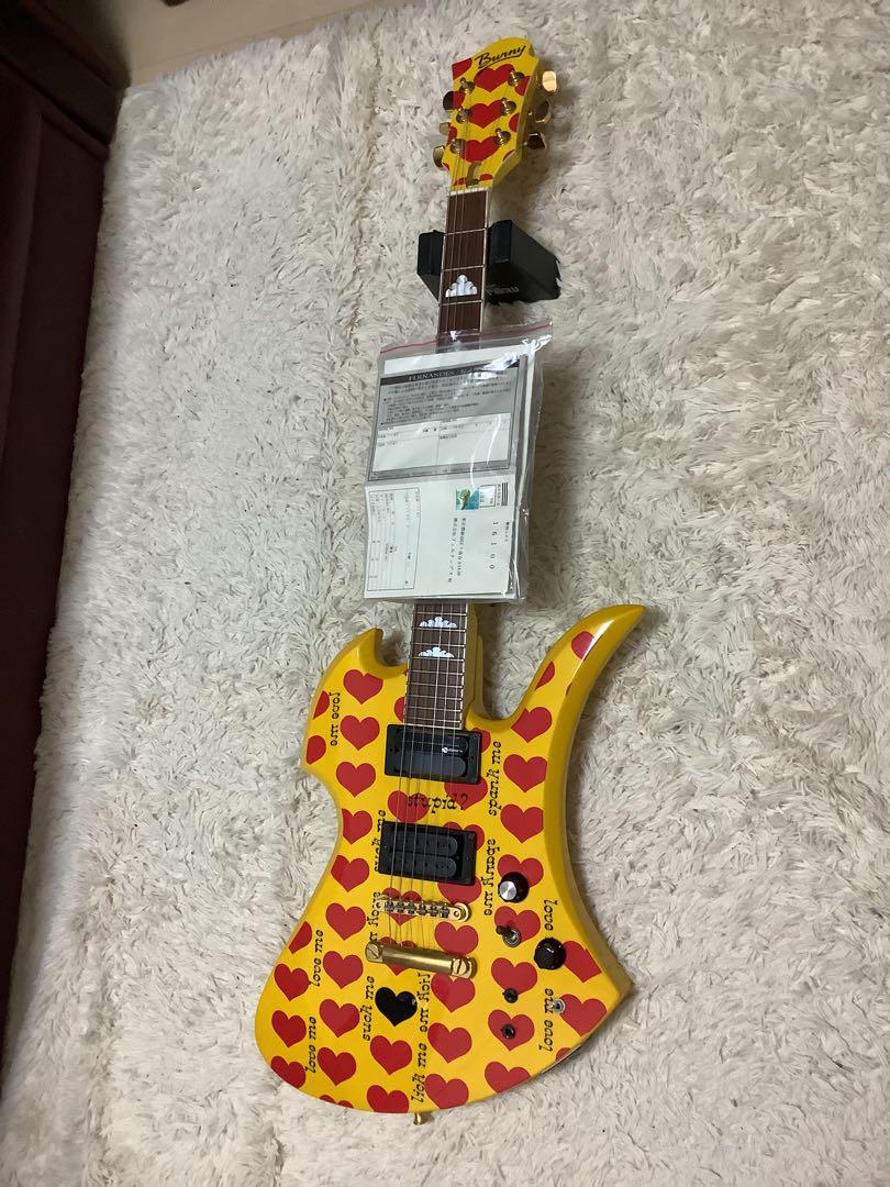 美品　Burny MG−145HY HIDE  モッキンバード　イエローハート