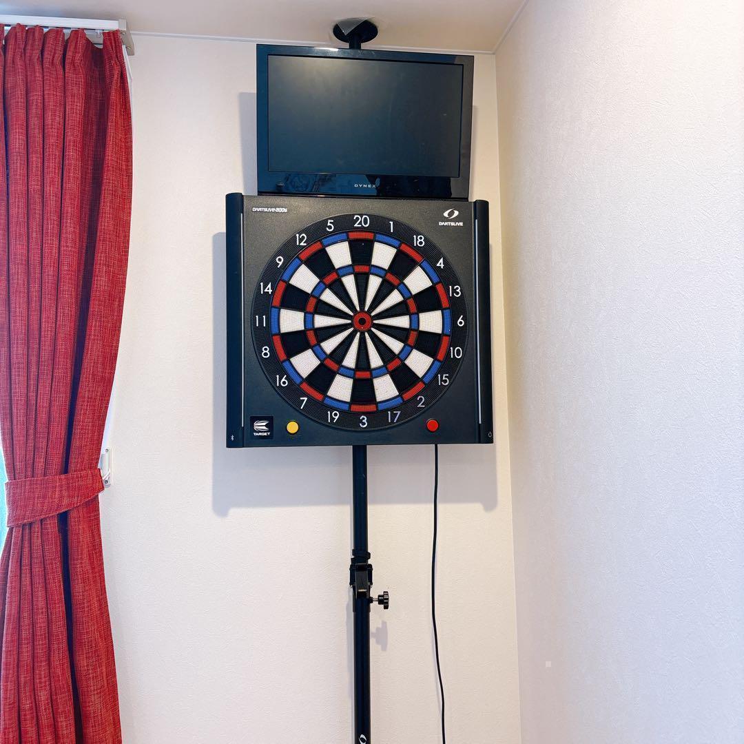 美品 DARTSLIVE ダーツライブ 200S  家庭用 スタンド ポール付き