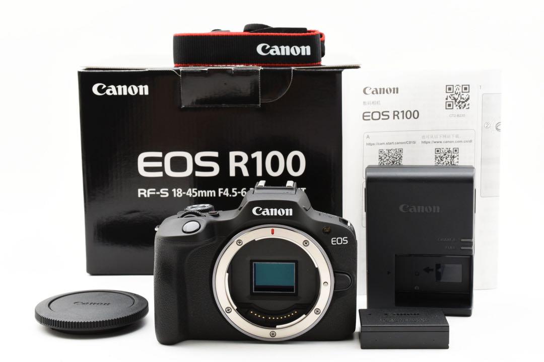 ☆美品【Canon】EOS R100 ボディ　キヤノン キャノン