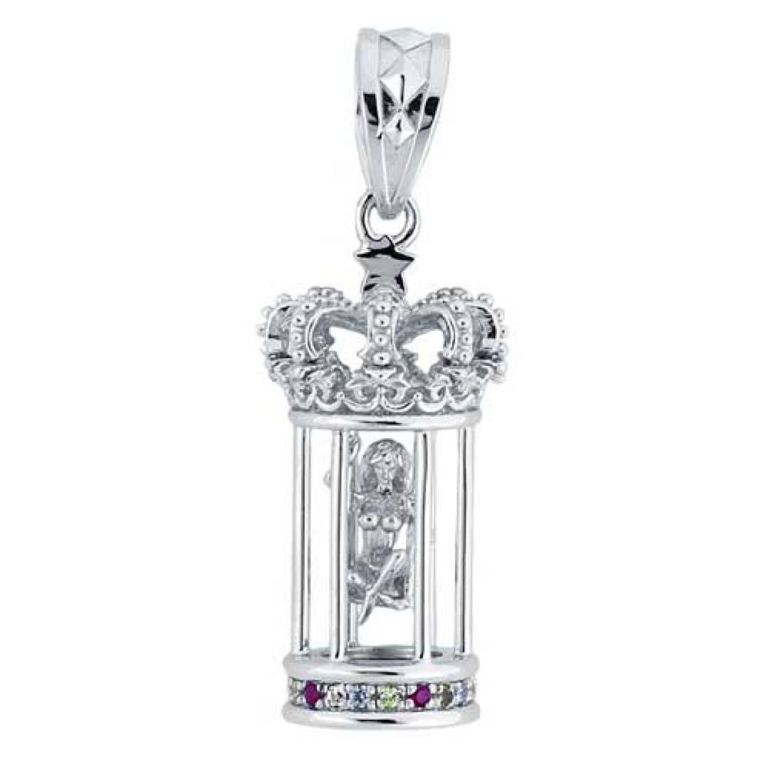 新品◆JUSTIN DAVIS◆CAGED DIVA PENDANT◆ケージ◆