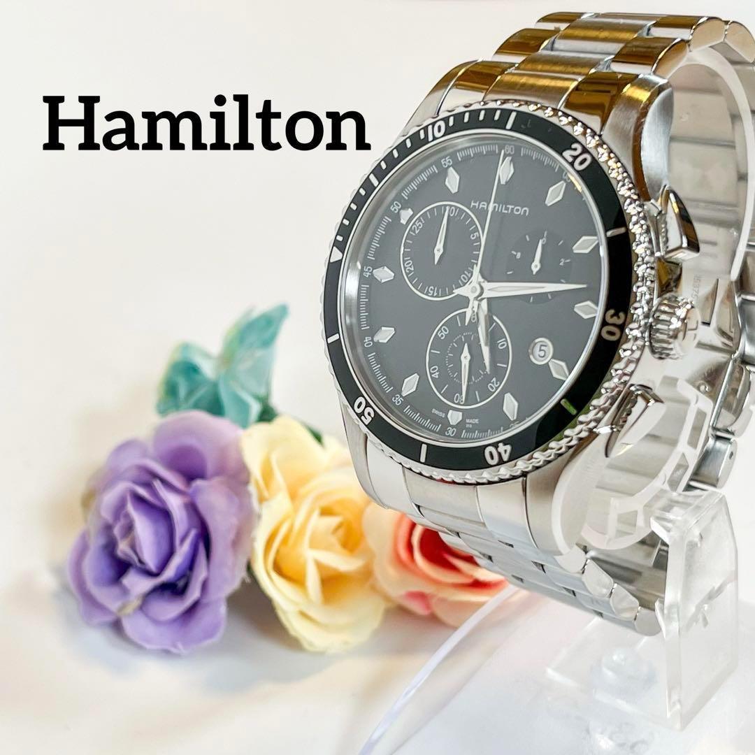 【箱付き】i218 Hamilton ハミルトン　ジャズマスター　クロノクオーツ