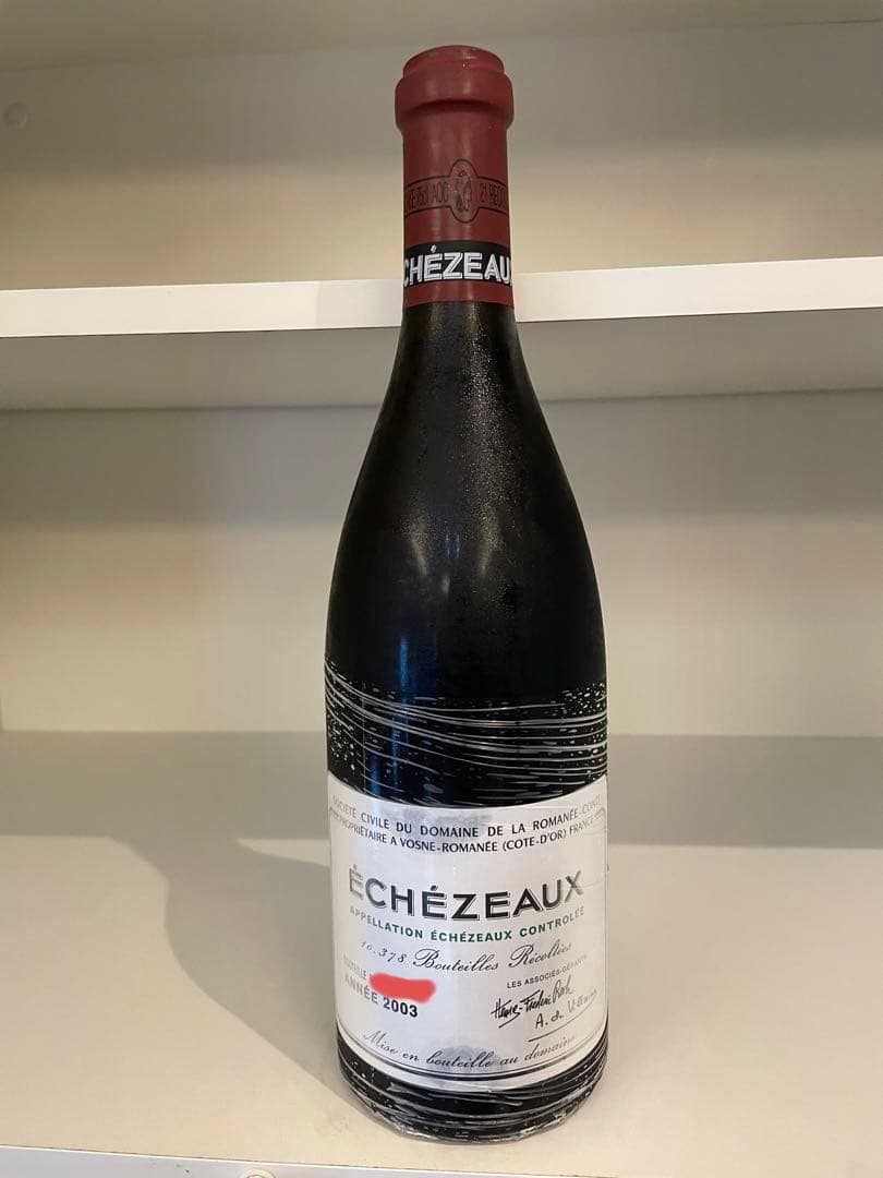 DRC ECHEZEAUX 2003  エシェゾー 750ml 13％ 未開栓