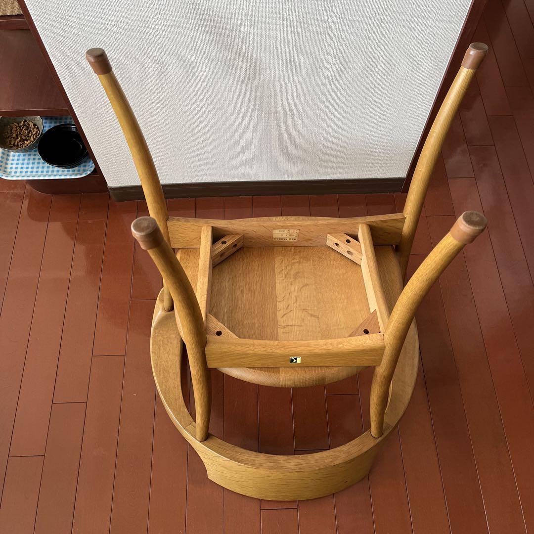 飛騨産業 HIDA CRESCENT アームチェア 板座 SG261A