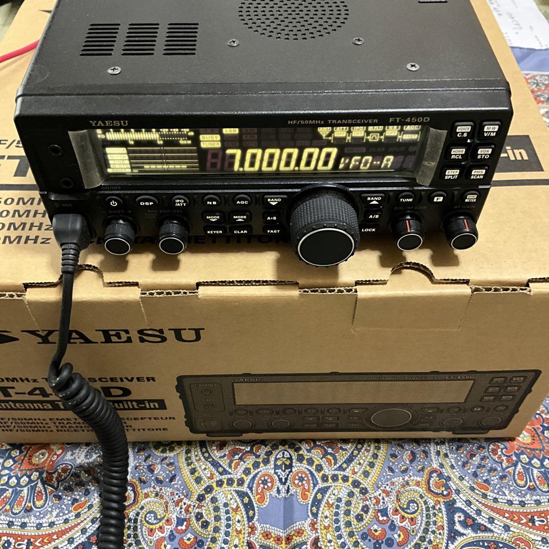 YAESU FT-450Dオプション付き