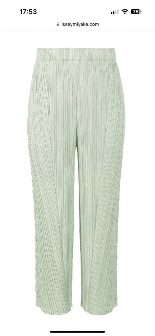 issey  miyake JF604 pleatspleaseパンツ