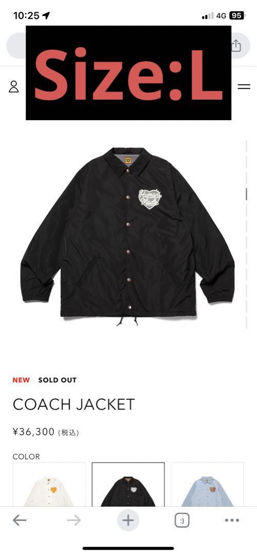 [HUMAN MADE] COACH JACKET コーチジャケット