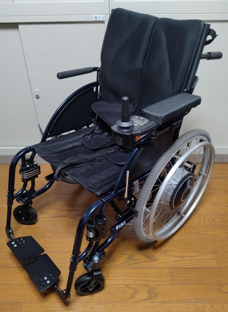 【専用出品】ＭＩＫＩフォースオーダーメイドフレームの電動車椅子