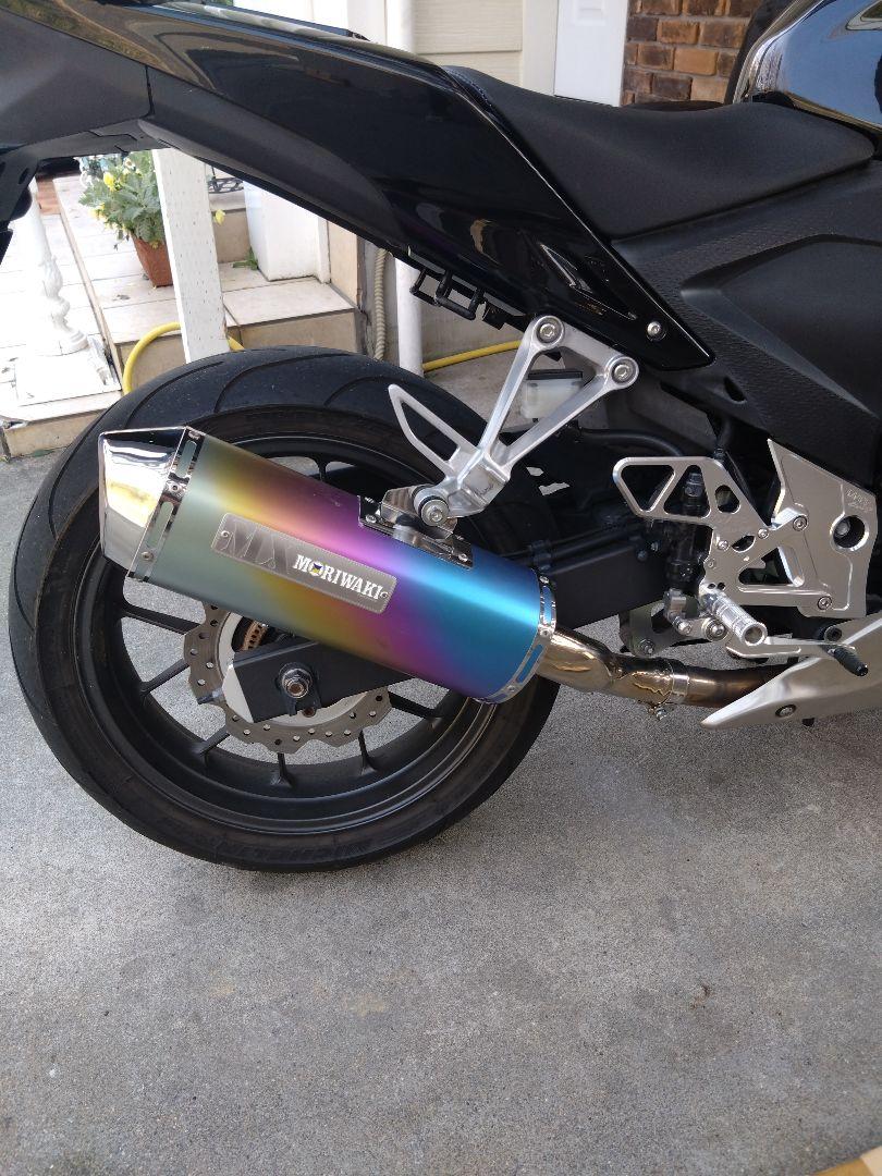 CBR400R NC47 モリワキSLIP-ONマフラー