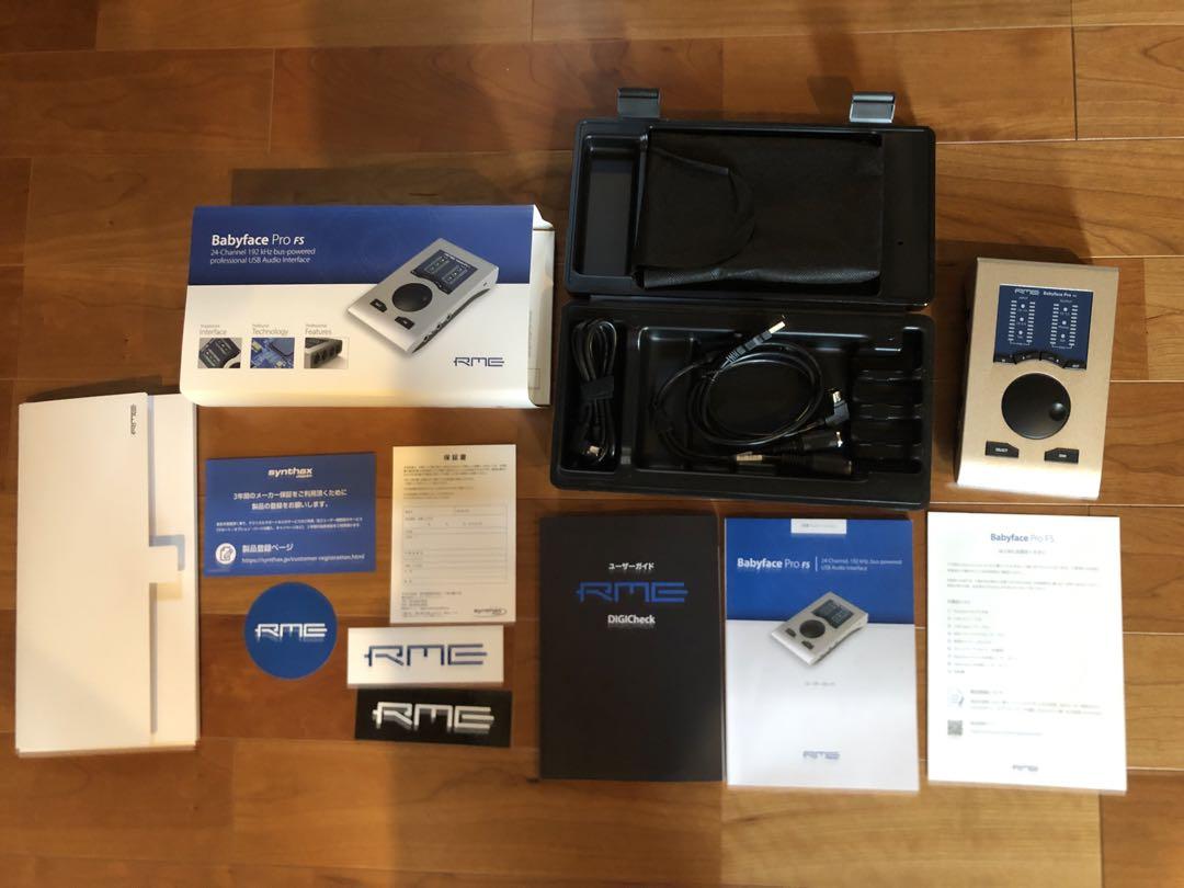 【国内正規品】RME Babyface Pro Fs【完備品】
