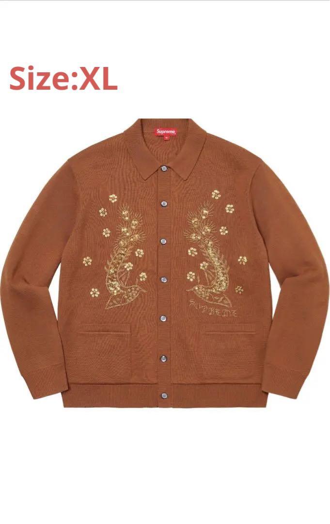 【★】Supreme  Beaded Applique Cardigan