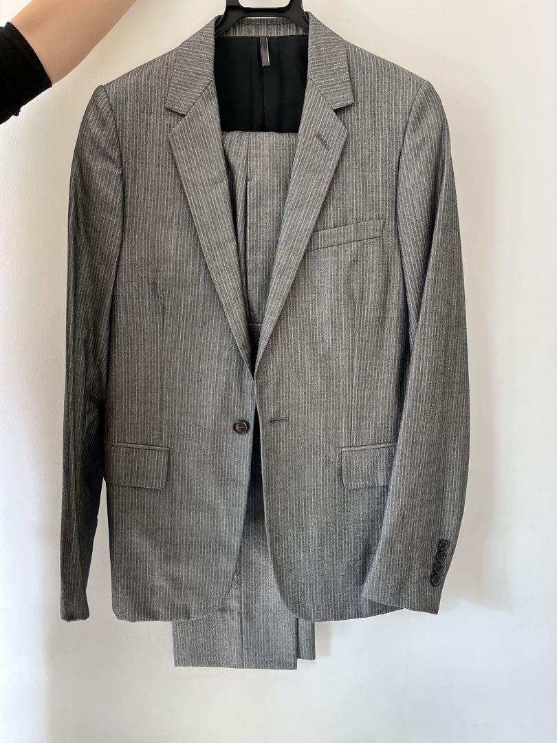 Dior homme 04SS ラメ　ストライプスーツ