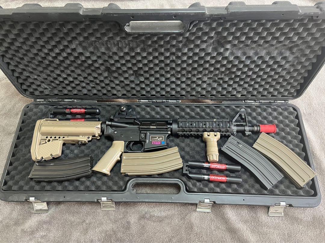 【東京マルイ】次世代　M4　CQB-R(FDE)　※付属品多数
