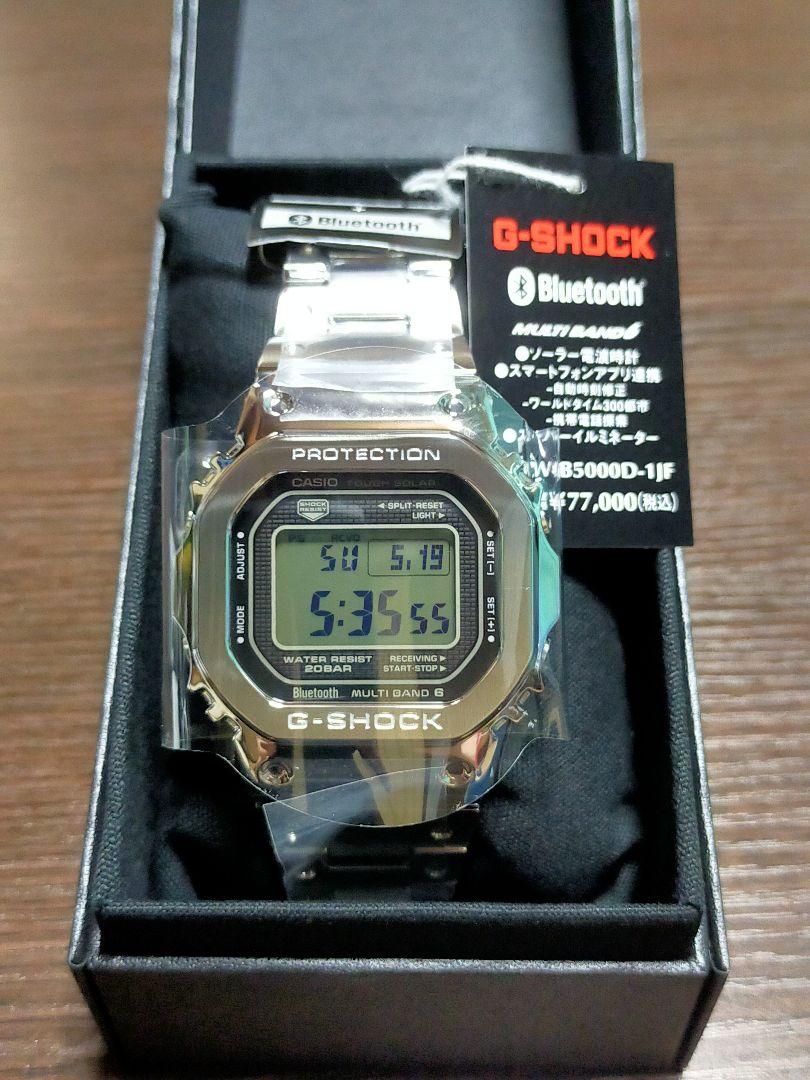 新品未使用　G-SHOCK　GMW-B5000D-1JF フルメタル