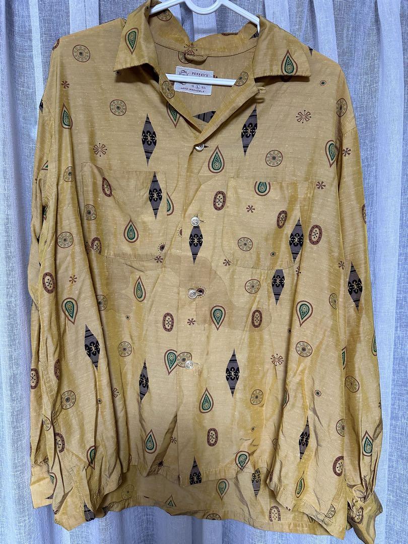 50svintage town craft shantung shirt ！