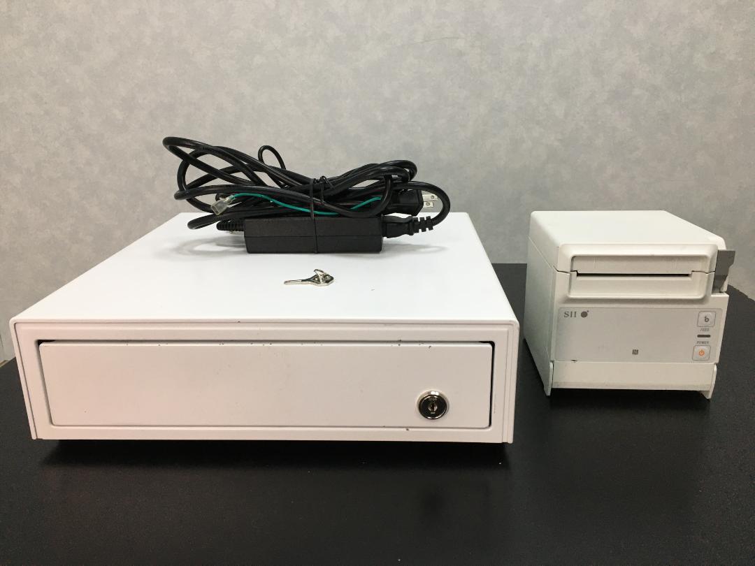 Y♢562 SII サーマルプリンター＆ドロアー 白