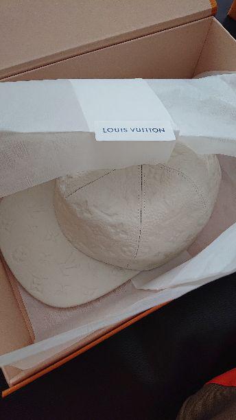 LOUIS VUITTON 19ss VIRGIL ABLOH レザーキャップ