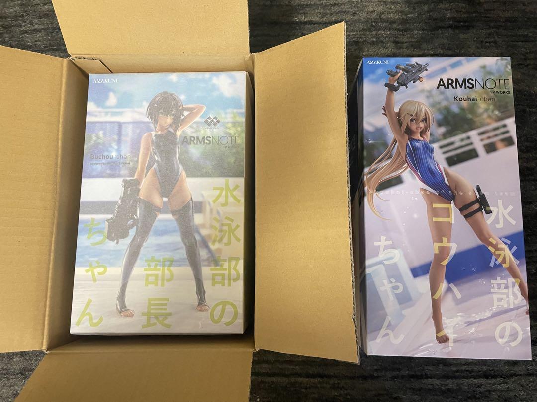 amakuni ARMS NOTE 水泳部の部長ちゃん 水泳部のコウハイちゃん