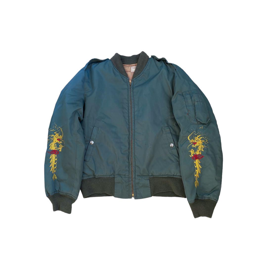 【激レア】50s~60s MA-1 type souvenir jacket