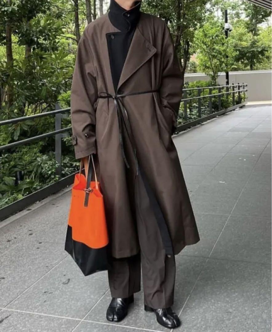 即購入可能　人気完売商品【stein 2022AW】トレンチコート美品