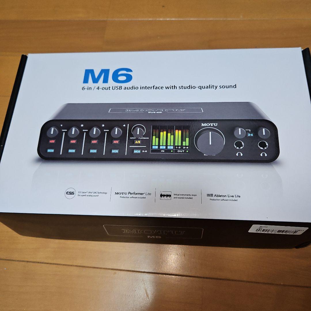 DTM・DAW motu m6