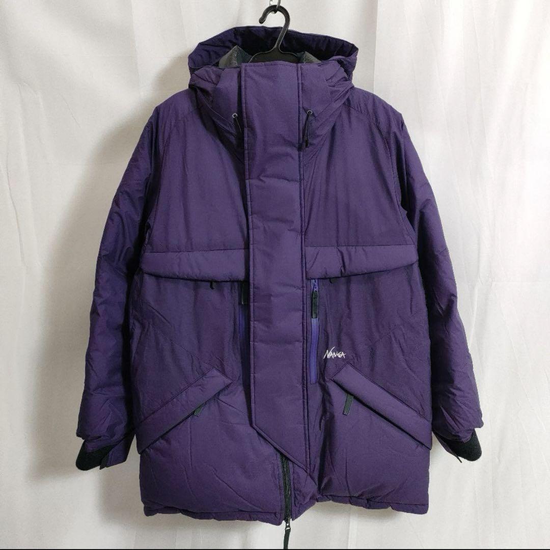 NANGA ナンガ MOUNTAIN BELAY COAT-PURPLE 新品