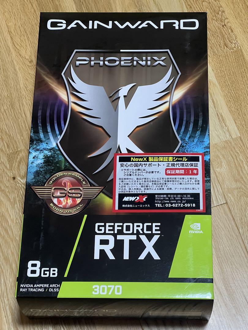 グラフィックボード・グラボ・ビデオカード GAINWARD RTX3070 PHOENIX GS 8G