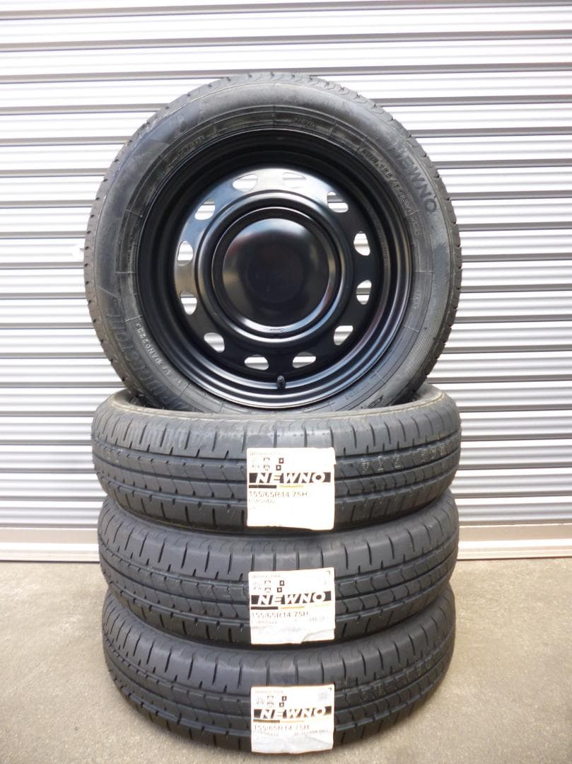 送料込☆ブリヂストン☆NEWNO☆155/65R14☆ネオキャロ☆N-BOX