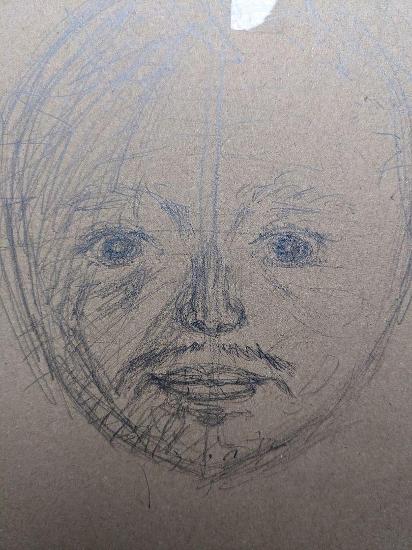 わたくしの中学生時代に描いた落書き「少年時代」