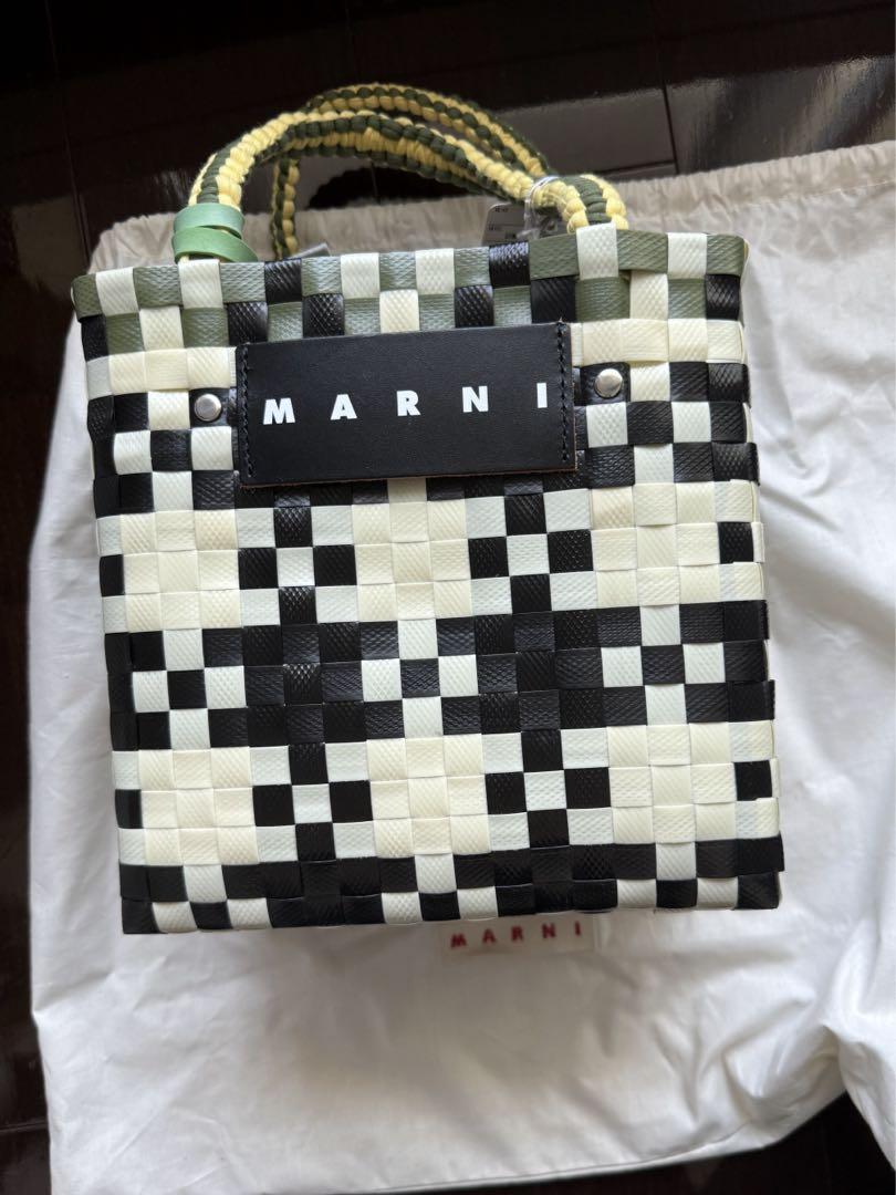 新品未使用　マルニマーケット　ジャージーハンドル ミニバスケット