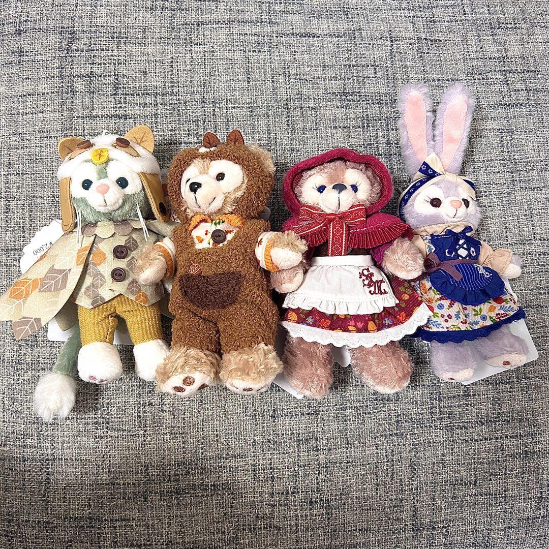 ダッフィー＆フレンズ 2019 秋のぼうけん ぬいぐるみバッジ