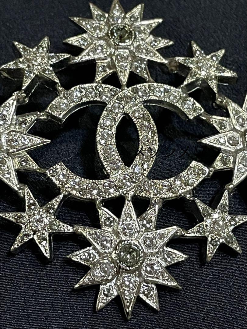 CHANEL 雪の結晶　シルバーココマーク
