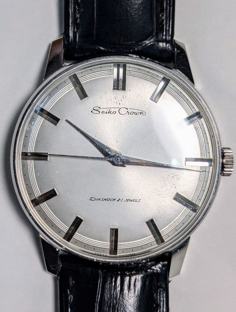 【2024OH済み美品】【日差数秒】セイコー　クラウン　Crown SEIKO