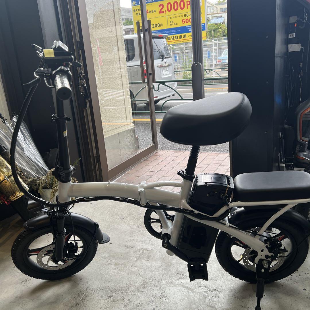 新品　東京　超速リミッターカット　フル電動自転車　アクセル付　モペット　盗難防止