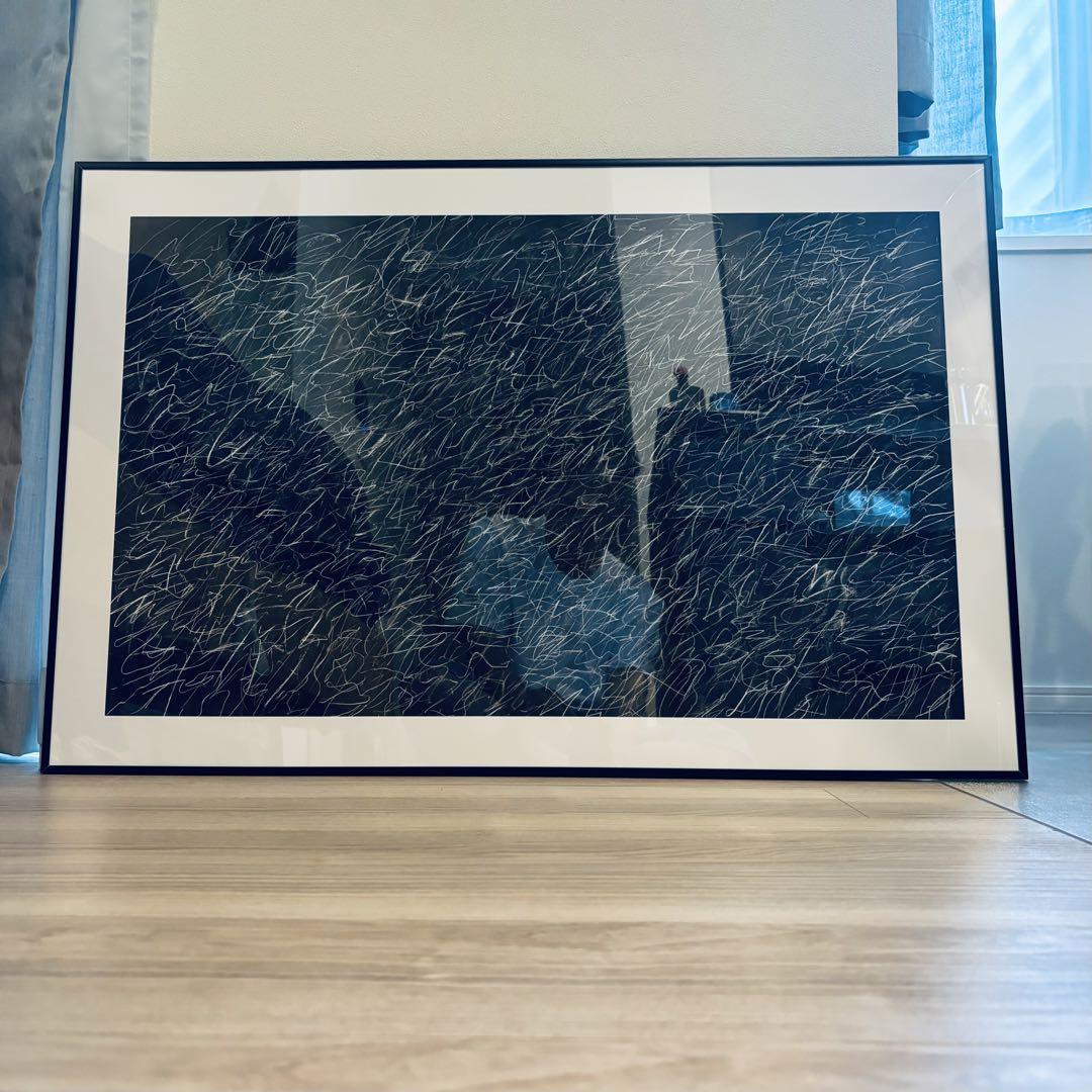 日本未入荷 CyTwombly「 Untitled, 1971」額装付きポスター