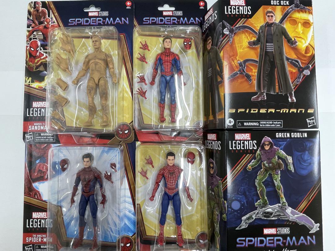 マーベルレジェンド 映画版スパイダーマン6体セット