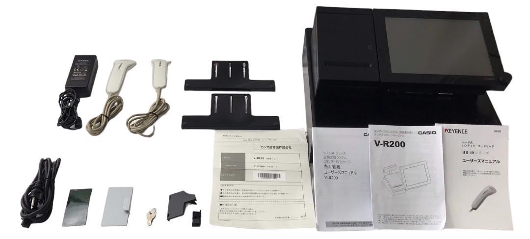 HFD1243 ★現状品★ CASIO カシオ 電子レジスター V-R200