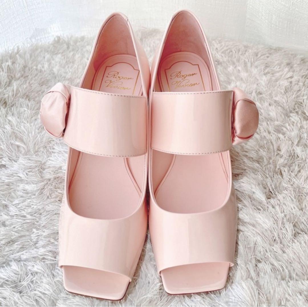 roger vivier ロジェヴィヴィエ　サンダル　スクエアトゥパンプス　新品