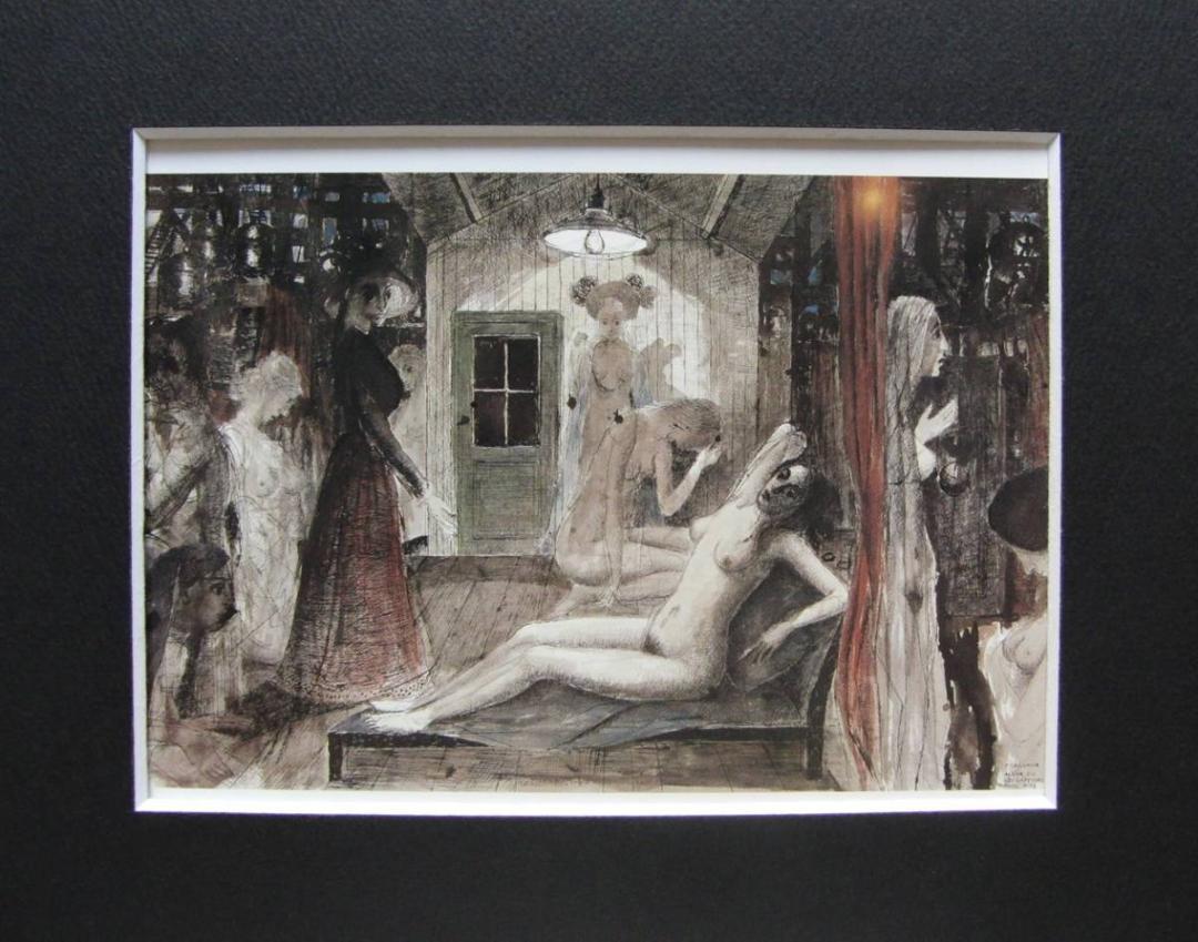 ポール・デルボー、アレジア、厳選、希少画集・額装画、Paul Delvaux