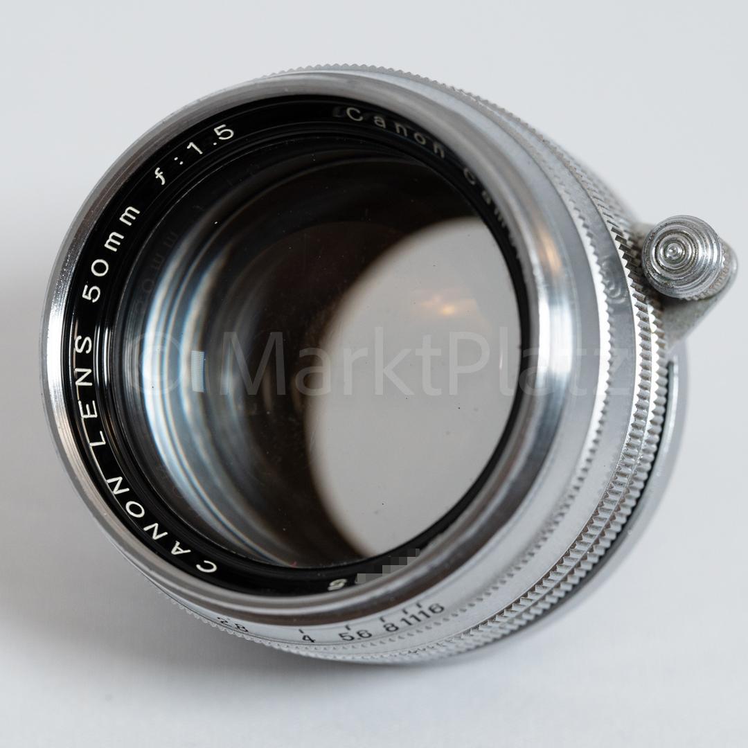 Canon Lens 50mm F1.5 LTM ライカ L39　＊作例追加