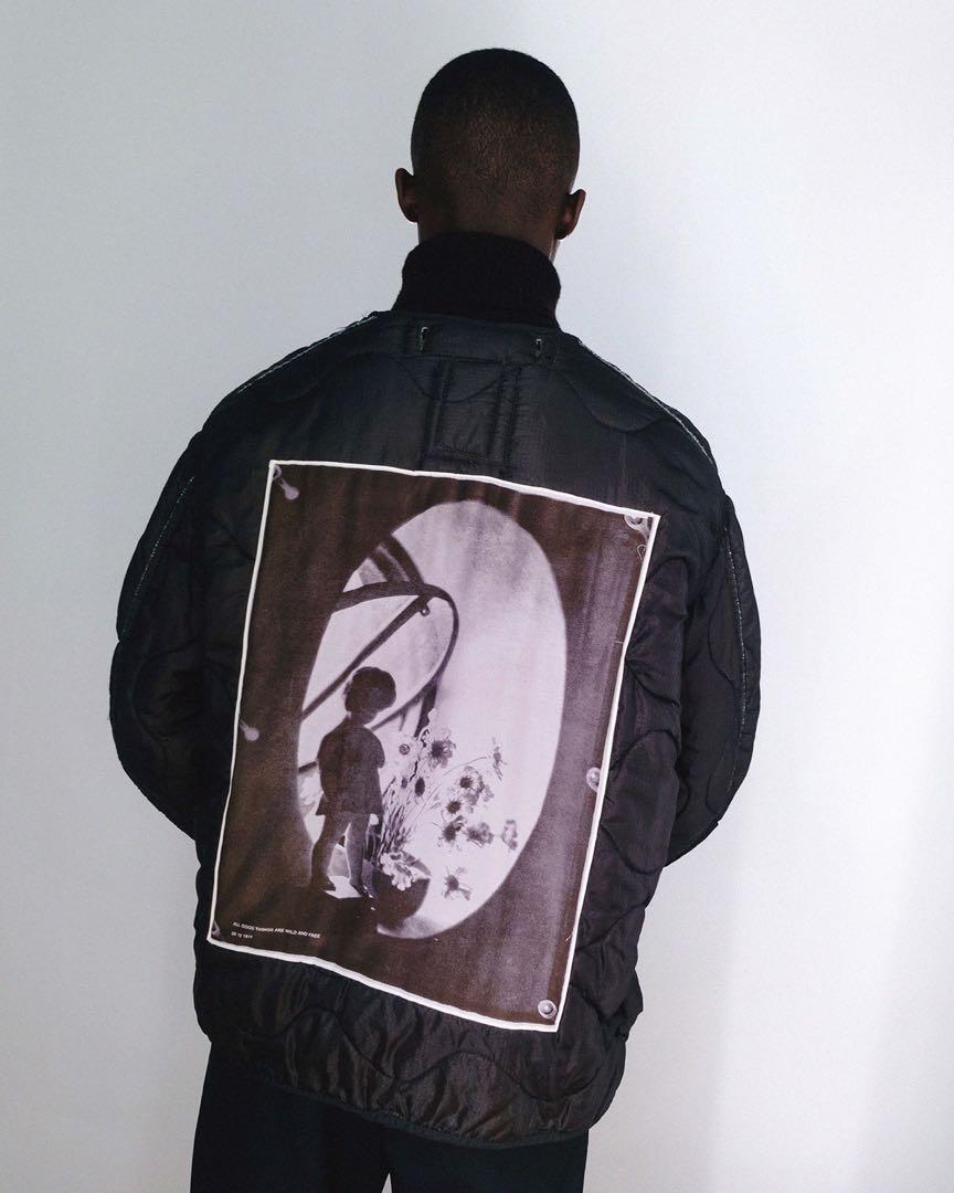 ジャケット・アウター OAMC/CYANOTYPE LINER  PEACEMAKER M65