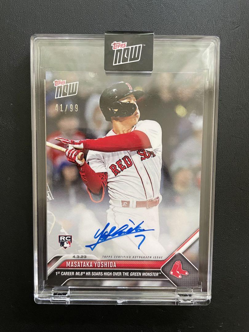 【MLB初サイン】吉田正尚 2023 Topps Now RC Auto /99