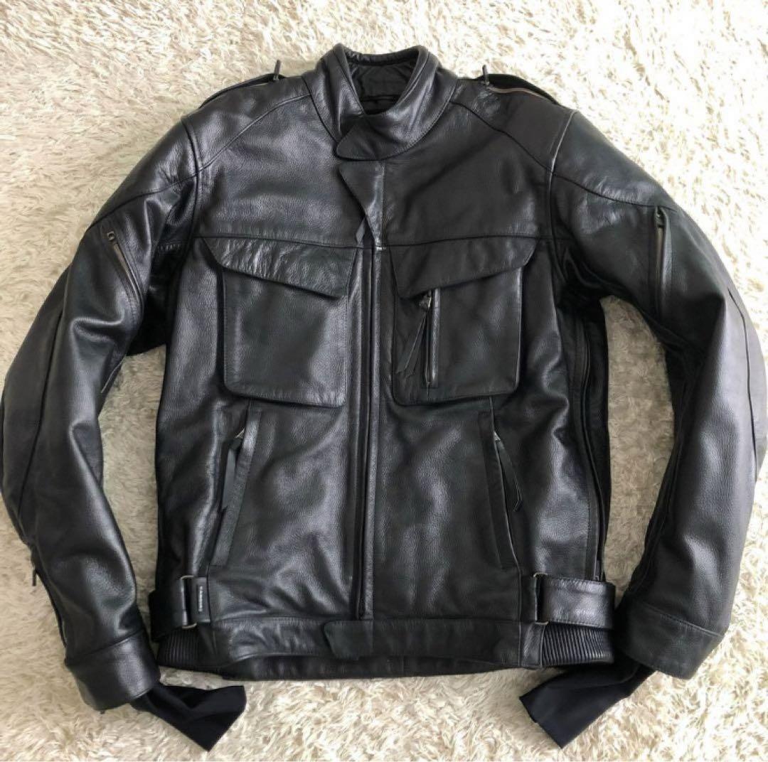 カドヤ K'S LEATHER  シングルライダース ライナー付き サイズL
