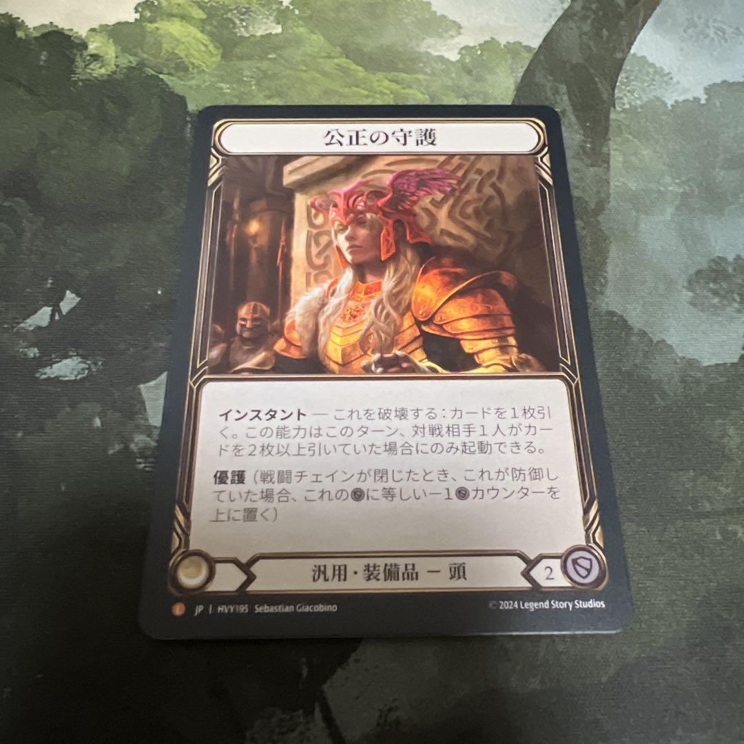 flesh and blood 公正の守護　日本語