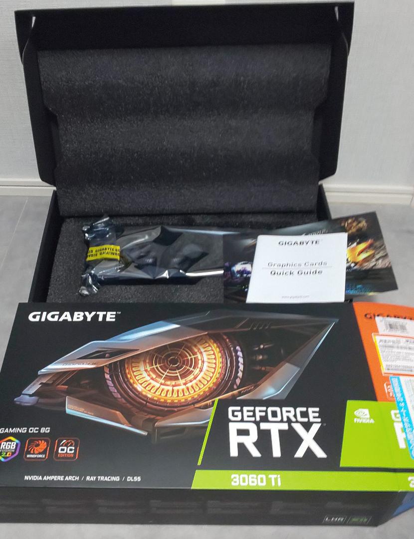 ギガバイド GeForce RTX 3060 Ti GAMING OC 8G