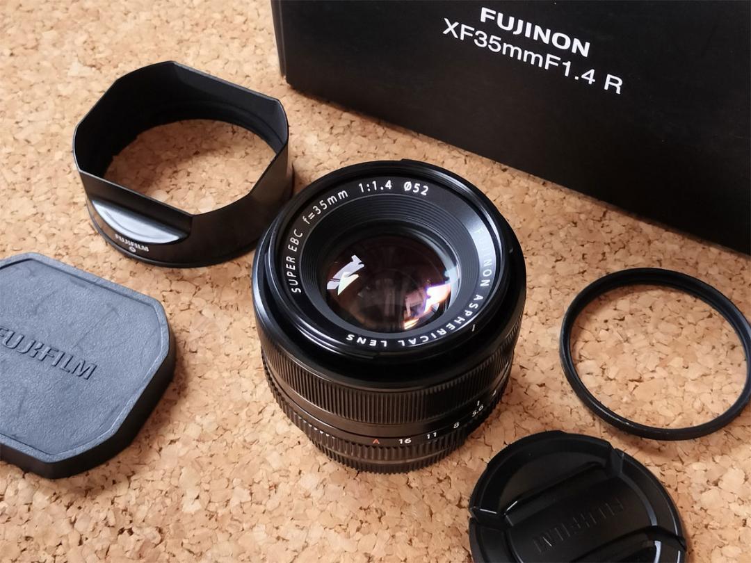 特別値引き中！【美品】フジノンレンズ XF35ｍｍ F1.4 R（元箱あり）