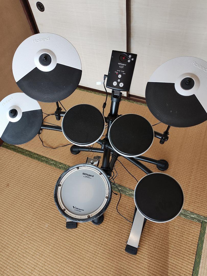 ローランド 電子ドラム TD1-KV 椅子 スティック ヘッドホン マット付き