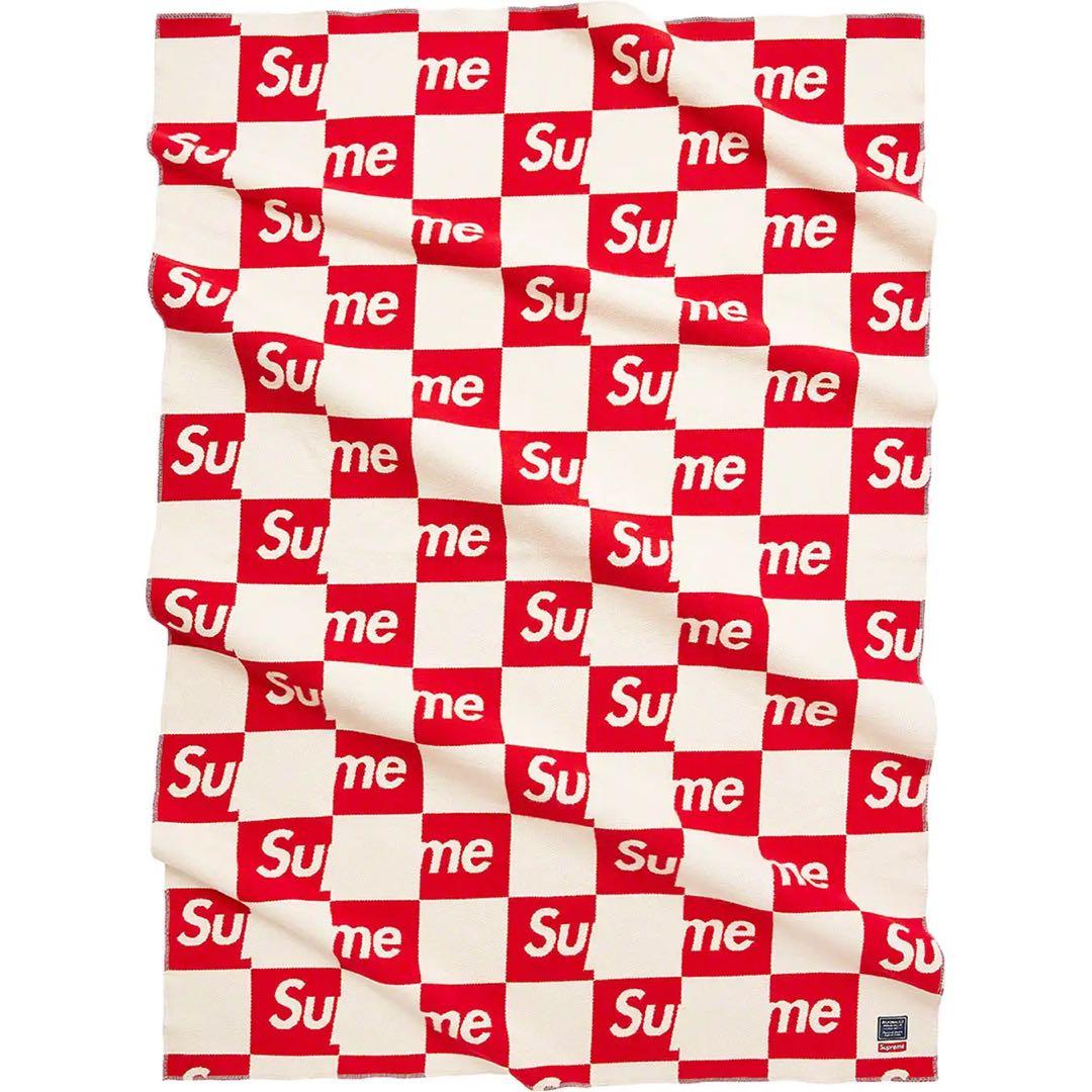 【supreme】ブランケット　スロー　チェッカー　新品