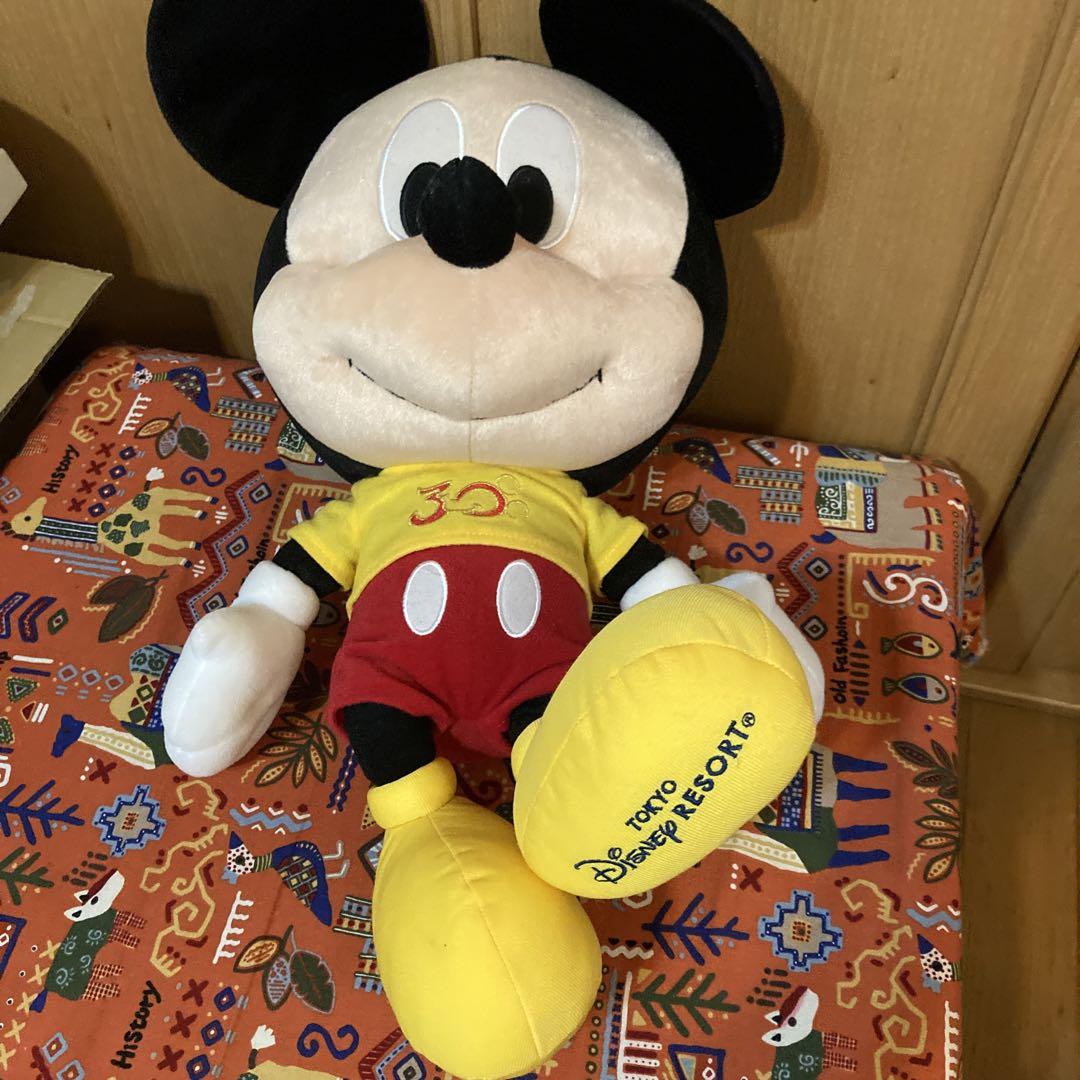 ミッキーマウス　東京ディズニーリゾート　30周年　ぬいぐるみ　45cm