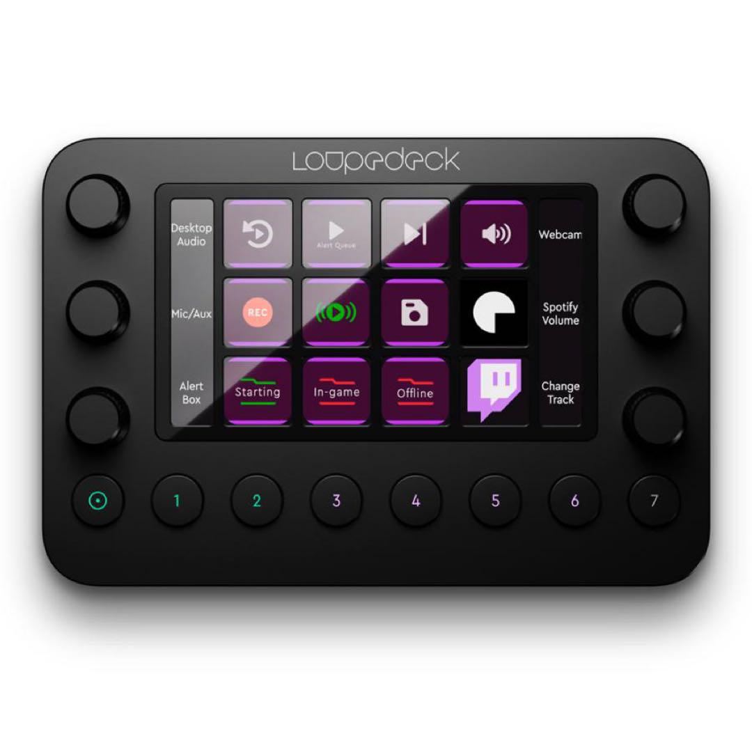 (ループデック) Loupedeck Live 写真動画編集コンソール
