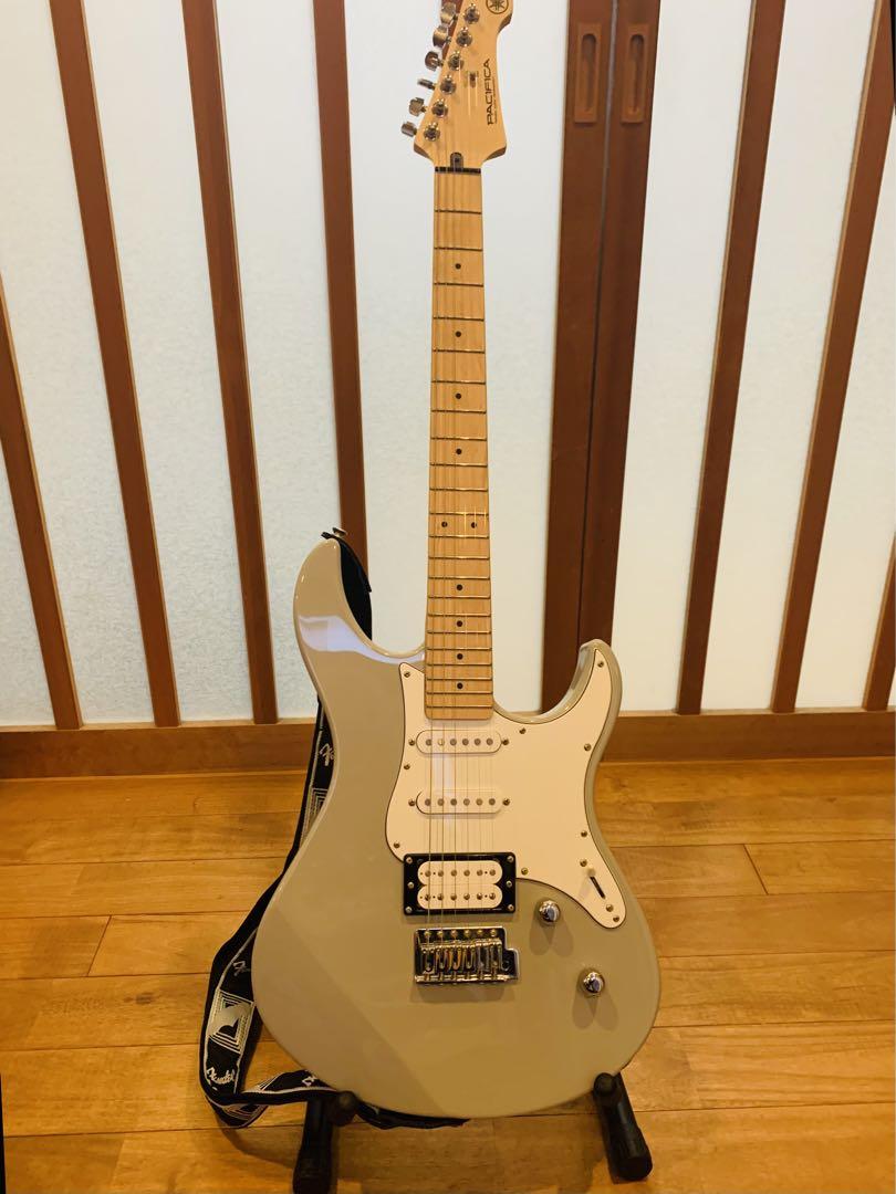 エレキギター YAMAHA パシフィカ PAC112VM グレー（スタンド付き）